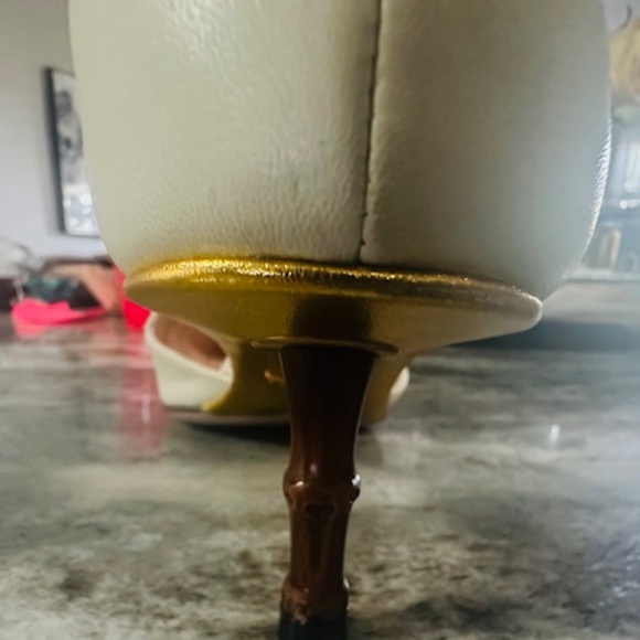 Gucci Jeweled Bamboo Heel Pumps (Size 39) US 8.5 ONLY WORN A FEW TIMES!! - Picture 13 of 14